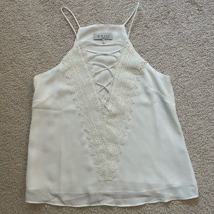 Wayf Posie tank in white, XS, new without tag